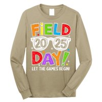 Field Day 2025 Let The Game Begin Funny Women Long Sleeve Shirt