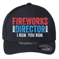 Fireworks Director 4th of July Flexfit Unipanel Trucker Cap