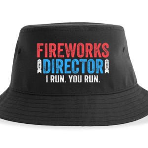 Fireworks Director 4th of July Sustainable Bucket Hat