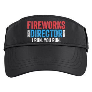 Fireworks Director 4th of July Adult Drive Performance Visor