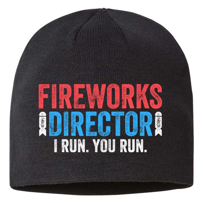 Fireworks Director 4th of July Sustainable Beanie