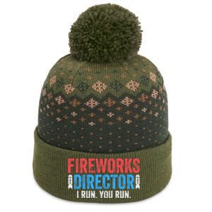 Fireworks Director 4th of July The Baniff Cuffed Pom Beanie