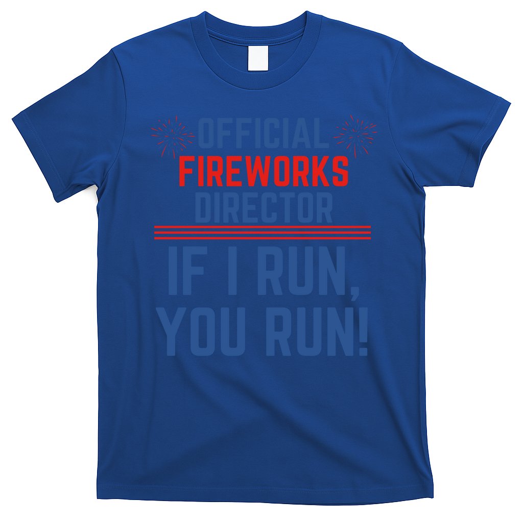 Firework Director 4th Of July Gift Pyrotech Technician Gift T-Shirt