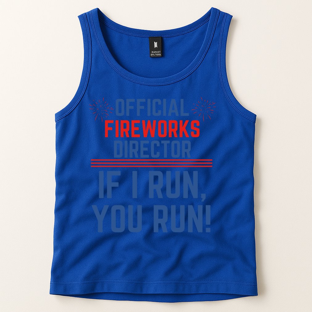 Firework Director 4th Of July Gift Pyrotech Technician Gift Tank Top