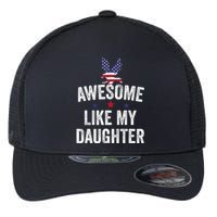 Father Daughter 4th Of July Flexfit Unipanel Trucker Cap