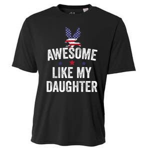 Father Daughter 4th Of July Cooling Performance Crew T-Shirt