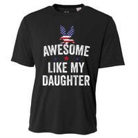 Father Daughter 4th Of July Cooling Performance Crew T-Shirt