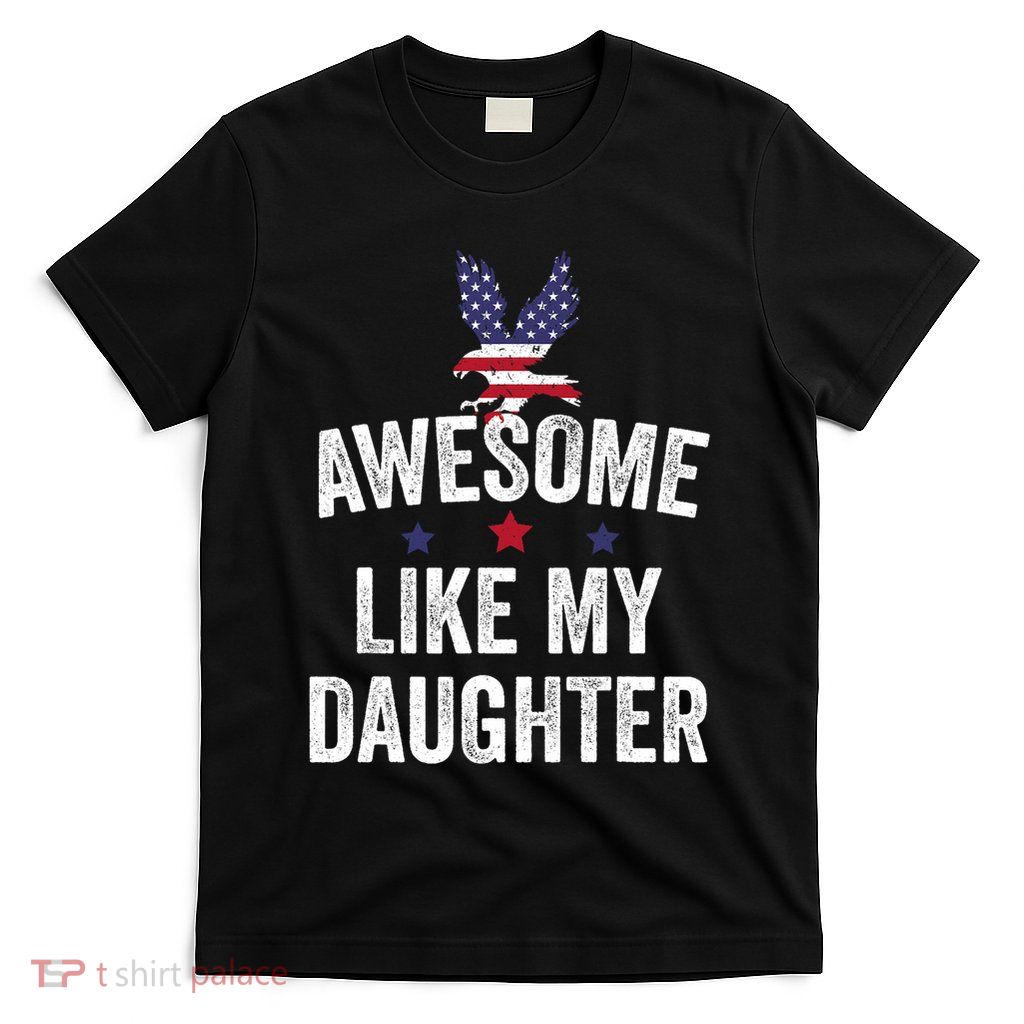 Father Daughter 4th Of July T-Shirt