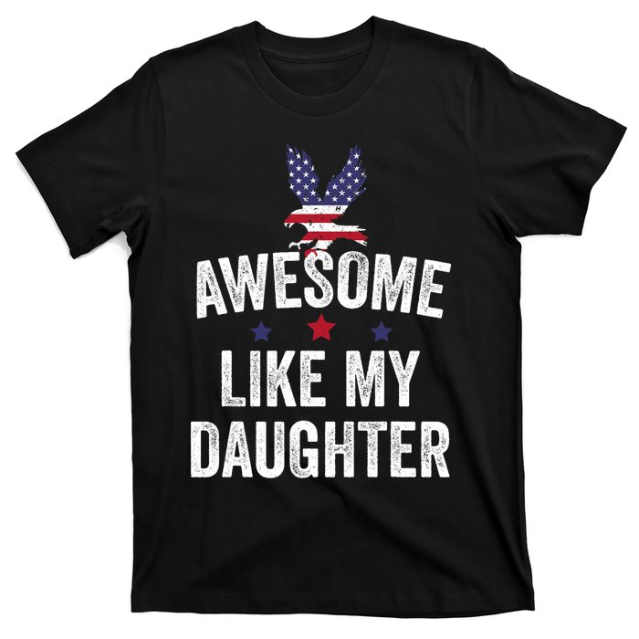 Father Daughter 4th Of July T-Shirt