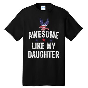 Father Daughter 4th Of July Tall T-Shirt