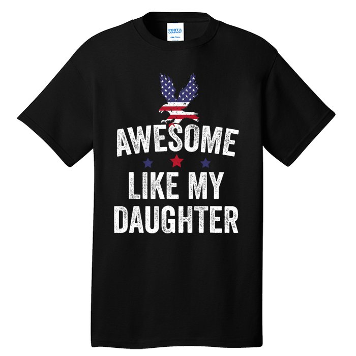 Father Daughter 4th Of July Tall T-Shirt