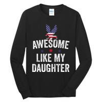 Father Daughter 4th Of July Tall Long Sleeve T-Shirt