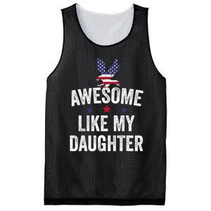 Father Daughter 4th Of July Mesh Reversible Basketball Jersey Tank