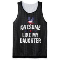 Father Daughter 4th Of July Mesh Reversible Basketball Jersey Tank