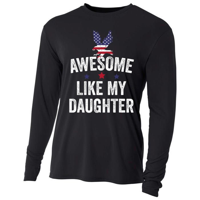 Father Daughter 4th Of July Cooling Performance Long Sleeve Crew