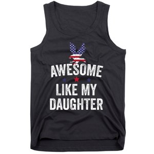 Father Daughter 4th Of July Tank Top