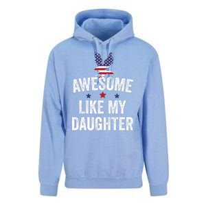 Father Daughter 4th Of July Unisex Surf Hoodie