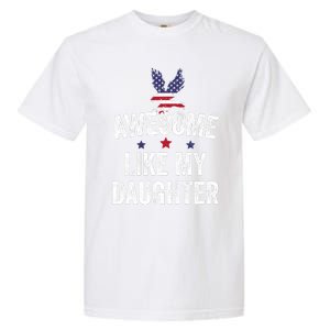 Father Daughter 4th Of July Garment-Dyed Heavyweight T-Shirt