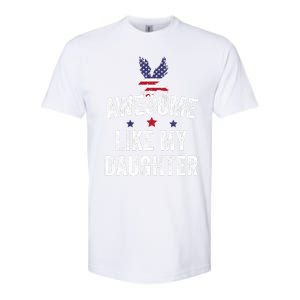 Father Daughter 4th Of July Softstyle CVC T-Shirt