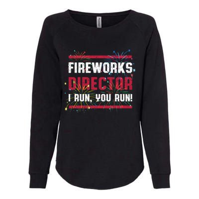 Fireworks Director | 4th Of July Womens California Wash Sweatshirt