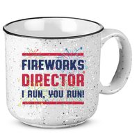 Fireworks Director | 4th Of July 15oz Campfire Ceramic Mug