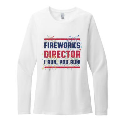 Fireworks Director | 4th Of July Womens CVC Long Sleeve Shirt