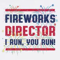 Fireworks Director | 4th Of July Women's Crop Top Tee