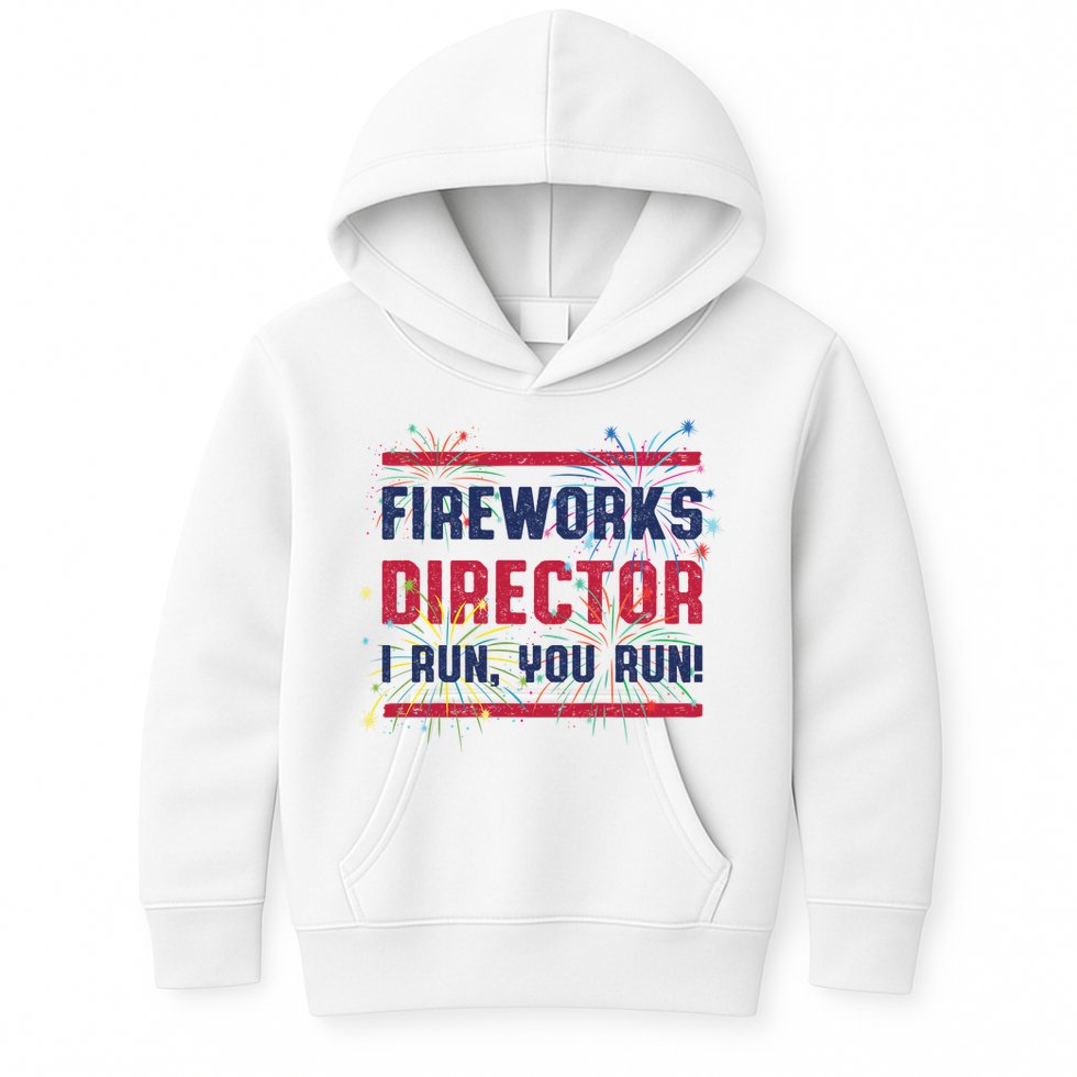 Fireworks Director | 4th Of July Kids Hoodie