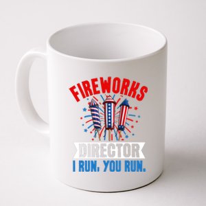 Fireworks Director 4th Of July Graphic Coffee Mug