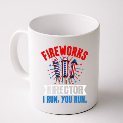 Fireworks Director 4th Of July Graphic Coffee Mug