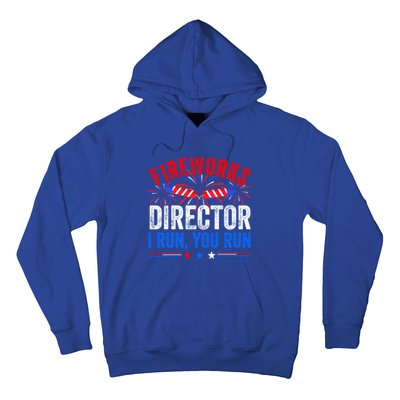 Firework Director 4th Of July Celebration American Flag Cool Gift Hoodie