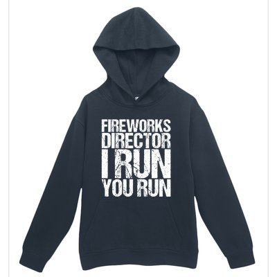 Fireworks Director 4th July Gift Funny Gift Urban Pullover Hoodie