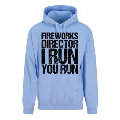 Fireworks Director 4th July Gift Funny Gift Unisex Surf Hoodie