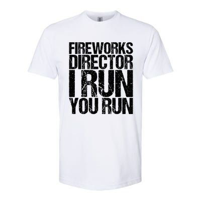 Fireworks Director 4th July Gift Funny Gift Softstyle CVC T-Shirt