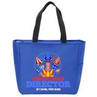 Fireworks Director 4th Of July Pyrotechnician Gift Zip Tote Bag