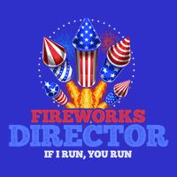 Fireworks Director 4th Of July Pyrotechnician Gift Zip Tote Bag