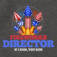 Fireworks Director 4th Of July Pyrotechnician Gift Vector Backpack