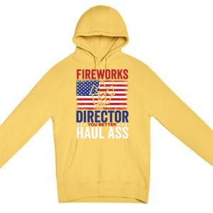 Fireworks Director 4th Of July Fan Fireworks Great Gift Premium Pullover Hoodie