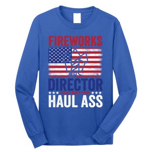 Fireworks Director 4th Of July Fan Fireworks Great Gift Long Sleeve Shirt