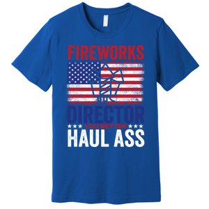 Fireworks Director 4th Of July Fan Fireworks Great Gift Premium T-Shirt