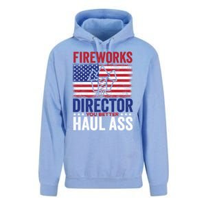 Fireworks Director 4th Of July Fan Fireworks Great Gift Unisex Surf Hoodie