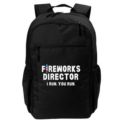 Fireworks Director 4th of July US Patriotic Pride Backpack