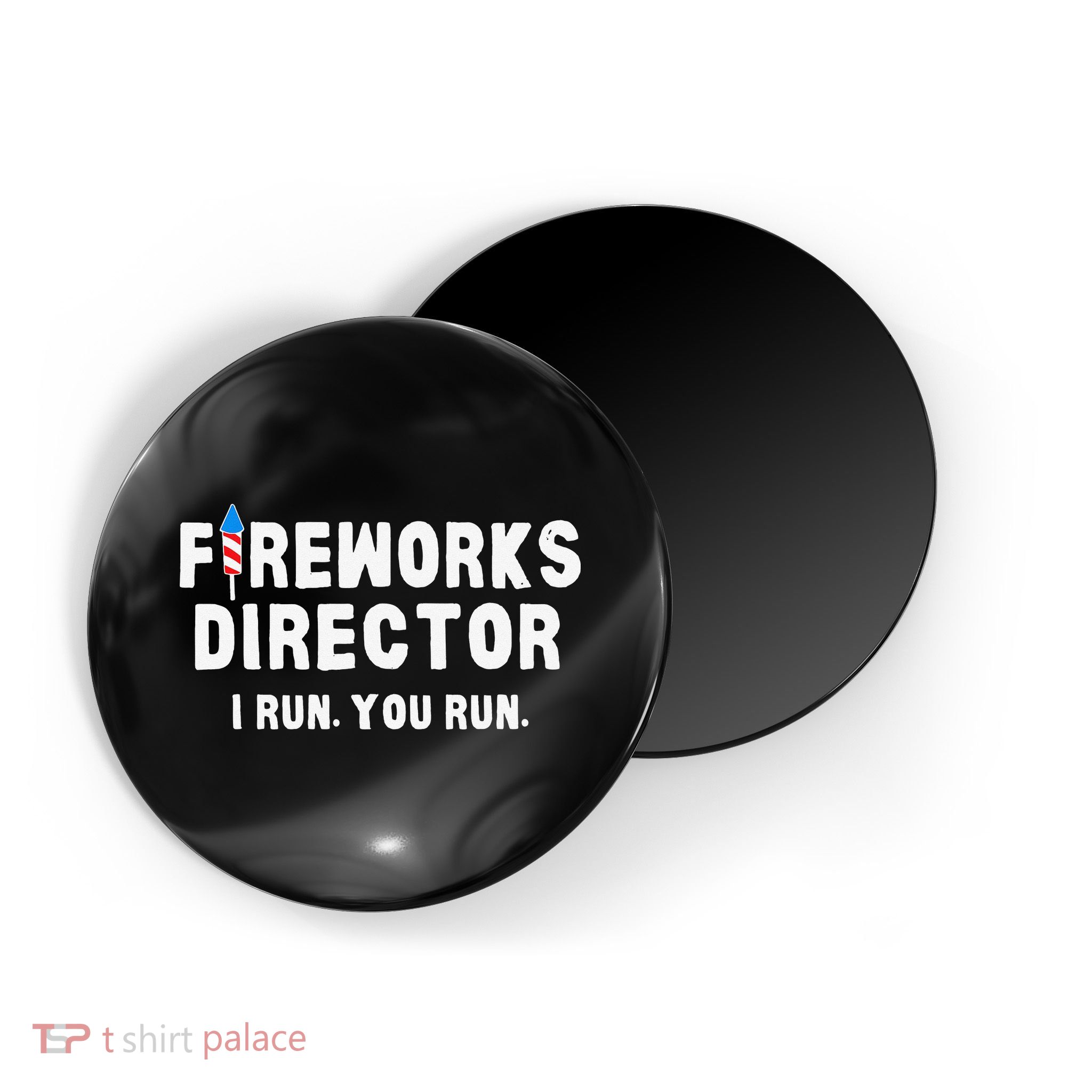 Fireworks Director 4th of July US Patriotic Pride Magnet