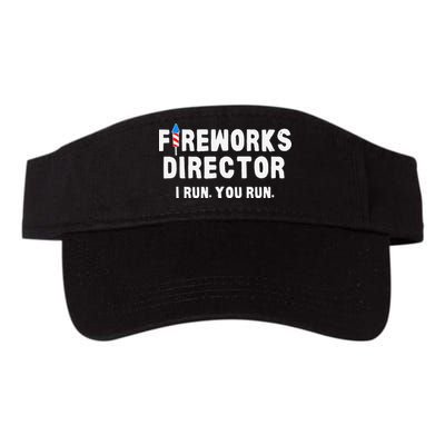 Fireworks Director 4th of July US Patriotic Pride Visor
