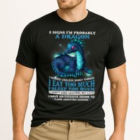 Funny Dragon 5 Signs I'm Probably A Dragon Cooling Performance Crew T-Shirt