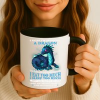Funny Dragon 5 Signs I'm Probably A Dragon Mug
