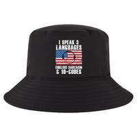 Funny Dispatcher 911 Emergency Operator Thin Yellow Line Cool Comfort Performance Bucket Hat