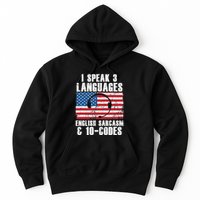 Funny Dispatcher 911 Emergency Operator Thin Yellow Line Hoodie