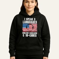Funny Dispatcher 911 Emergency Operator Thin Yellow Line Hoodie