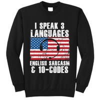 Funny Dispatcher 911 Emergency Operator Thin Yellow Line Sweatshirt